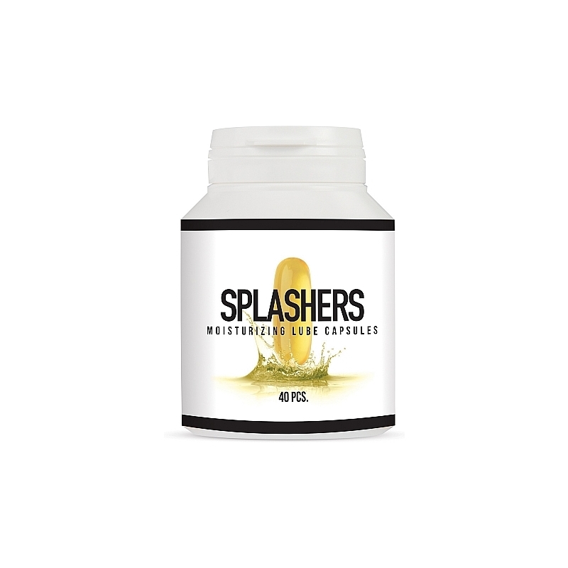 SPLASHERS - 40 PCS CÁPSULAS HIDRATANTES Y ESTIMULANTES