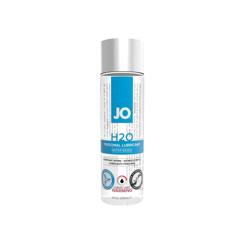 JO H20 LUBRICANTE BASE DE AGUA EFECTO CALOR 240 ML