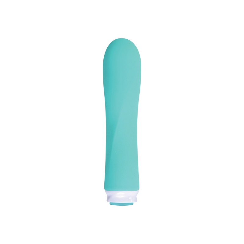 VIBRADOR COMPACTO SCARLET TURQUESA