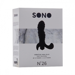 SONO N 26 MASAJEADOR PRÓSTATA VIBRADOR NEGRO