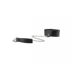 COLLAR REVERSIBLE CON CADENA NEGRO