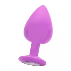 EXTRA LARGE PLUG DIAMANTE MORADO