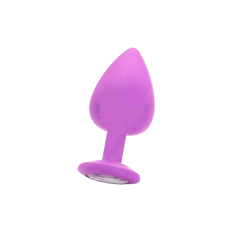 EXTRA LARGE PLUG DIAMANTE MORADO