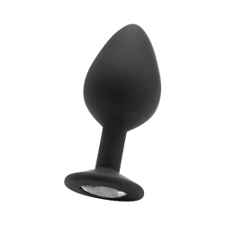 LARGE PLUG DIAMANTE NEGRO