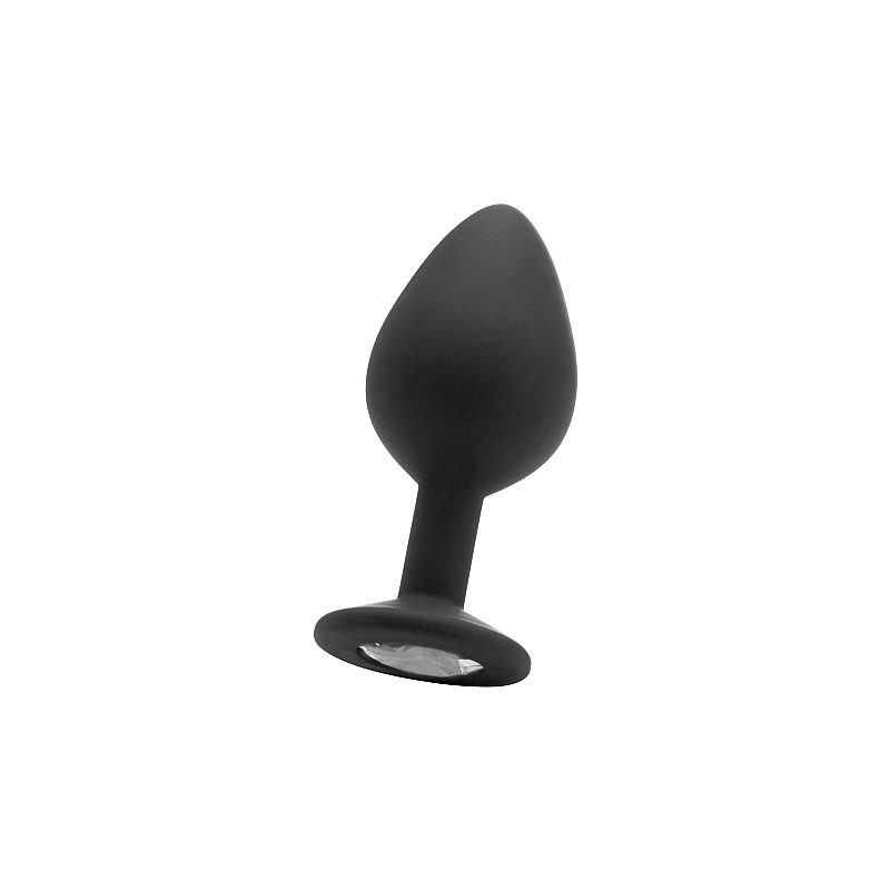 LARGE PLUG DIAMANTE NEGRO