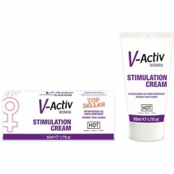 HOT V-ACTIV CREMA ESTIMULANTE FEMENINA