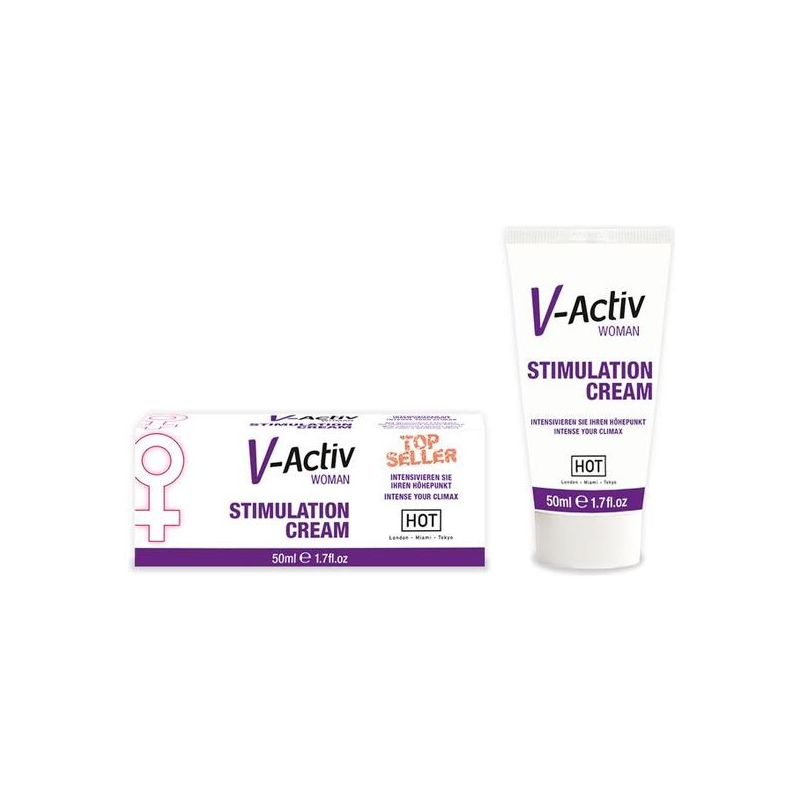 HOT V-ACTIV CREMA ESTIMULANTE FEMENINA