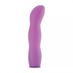 ARNÉS DELUXE CON DILDO SILICONA - 25,5 CM - MORADO