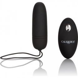 HUEVO VIBRADOR DE SILICONA CON MANDO NEGRO