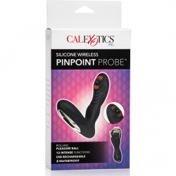 WIRELESS PINPOINT VIBRADOR ANAL NEGRO