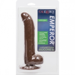 EMPEROR PENE VIBRADOR PUNTO G 10 VELOCIDADES - MARRÓN