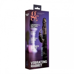 RABBIT VIBRADOR - NEGRO