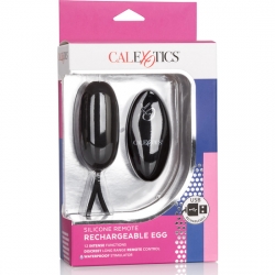 HUEVO VIBRADOR RECARGABLE NEGRO