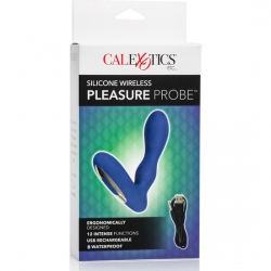 WIRELESS PLEASURE VIBRADOR ANAL AZUL