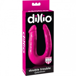 DOUBLE TROUBLE - PENE DOBLE ROSA