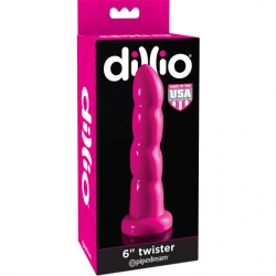 DILDO TWISTER 15 CM ROSA