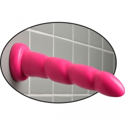 DILDO TWISTER 15 CM ROSA