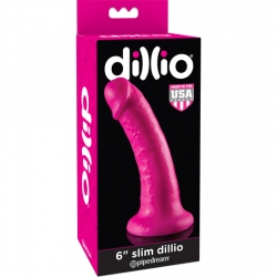 DILDO 15 CM DELGADO ROSA