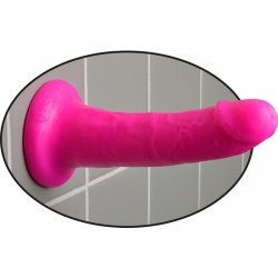 DILDO 15 CM DELGADO ROSA