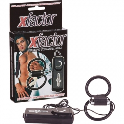 X-FACTOR DOBLE ANILLO VIBRADOR