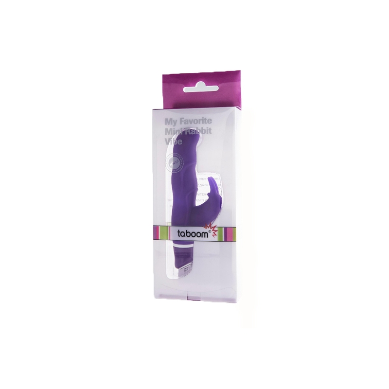 TABOOM MY FAVORITE MINI RABBIT VIBRADOR MORADO