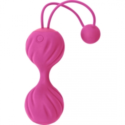 DESIR BOLAS DUO CON VIBRACIÓN ROSA