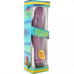 JELLY VIBRADOR LAVANDA 21,5 CM