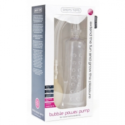 BUBBLE POWER PUMP DESARROLLADOR TRANSPARENTE