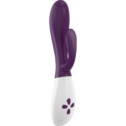 OVO K2 VIBRADOR CONEJITO MORADO/BLANCO