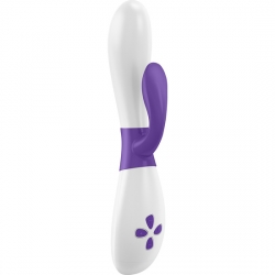 OVO K2 VIBRADOR CONEJITO BLANCO/LILA