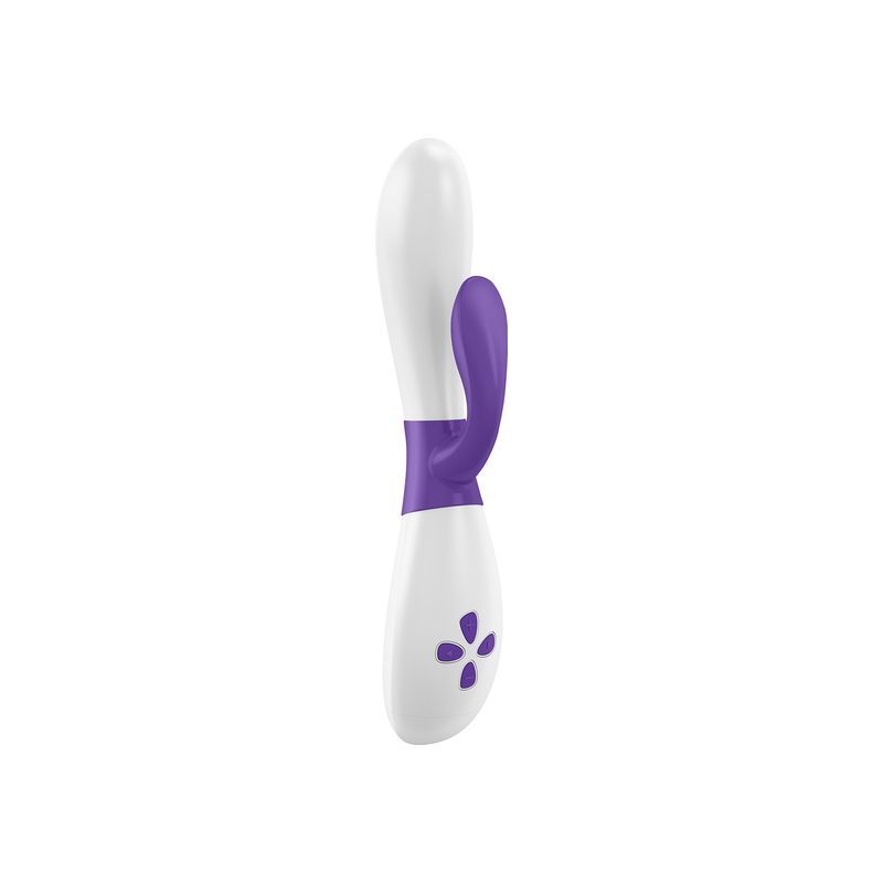 OVO K2 VIBRADOR CONEJITO BLANCO/LILA