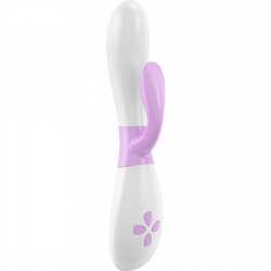 OVO K2 VIBRADOR CONEJITO BLANCO/ROSA