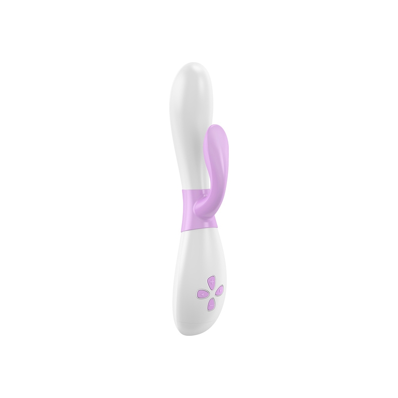 OVO K2 VIBRADOR CONEJITO BLANCO/ROSA