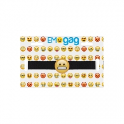 GRINNING EMOJI - MORDAZA