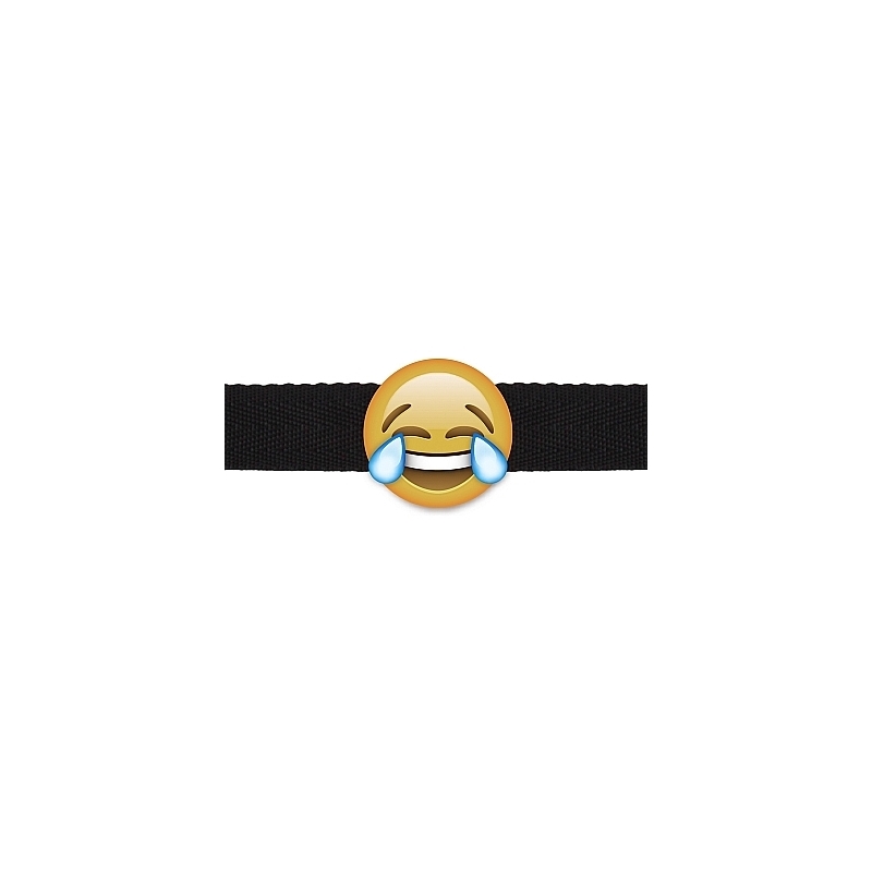 LAUGHING OUT LOUD EMOJI - MORDAZA