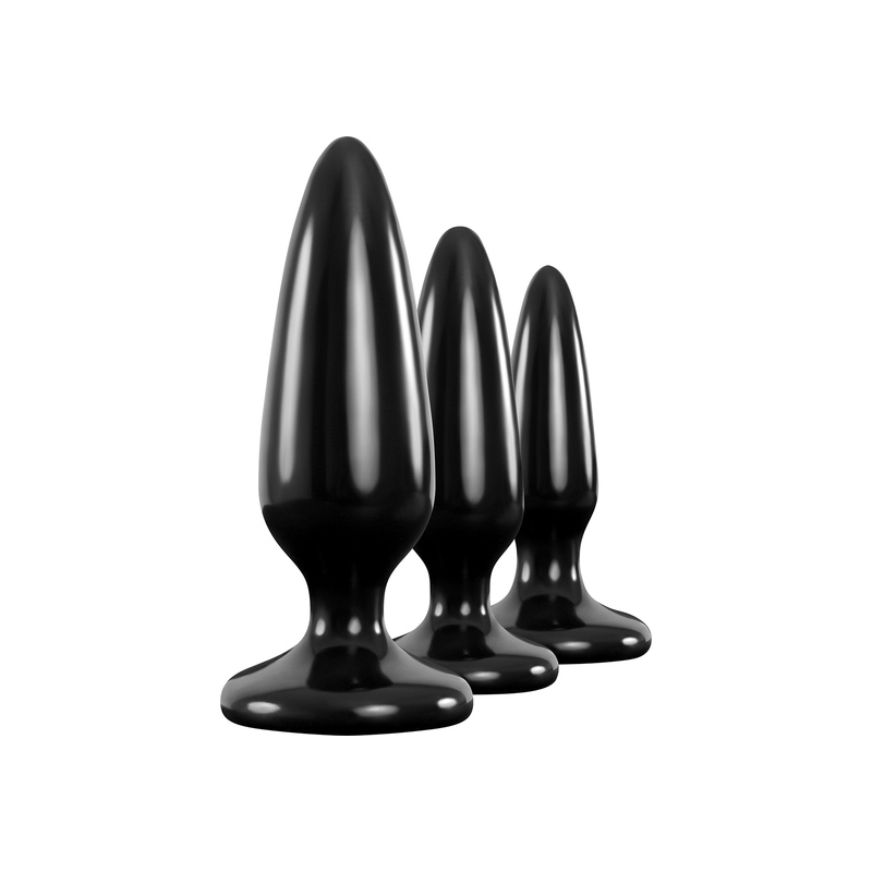 PLEASURE PLUG KIT ENTRENAMIENTO 3 PIEZAS