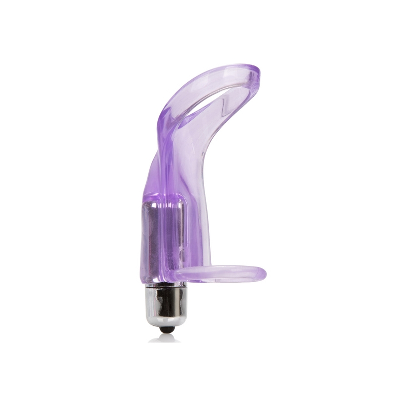 INTIMATE PLEASURE ANILLO VIBRADOR MORADO