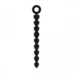 BEAD CHAIN - BOLAS ANALES NEGRO