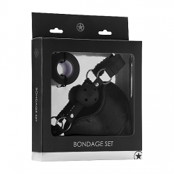 KIT DE BONDAGE - NEGRO