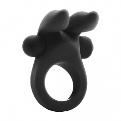 BUNNY ANILLO VIBRADOR - NEGRO