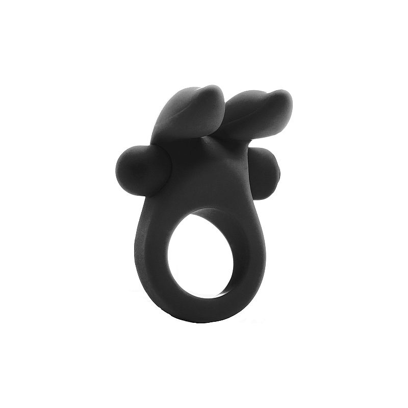 BUNNY ANILLO VIBRADOR - NEGRO