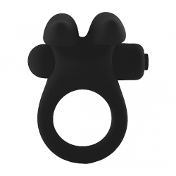 BUNNY ANILLO VIBRADOR - NEGRO