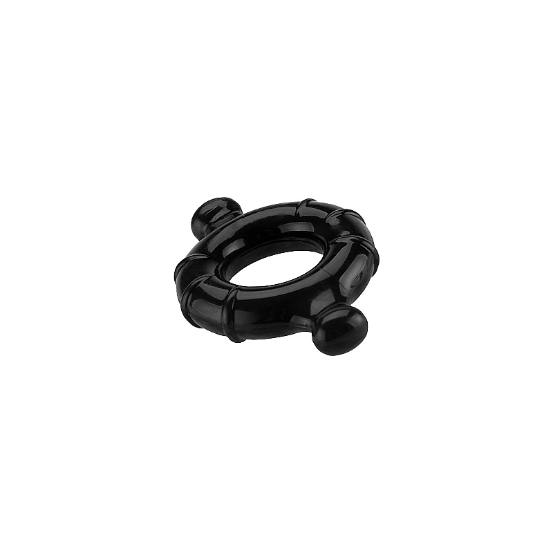 GUMMY RING - GRANDE - NEGRO