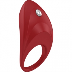 OVO B7 ANILLO VIBRADOR ROJO