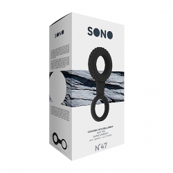 SONO NO.47 - ANILLO DOBLE - NEGRO