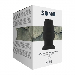 SONO NO.49 - DILATADOR ANAL PEQUEÑO - 7 CM - NEGRO