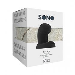 SONO NO.52 - PLUG SILICONA - NEGRO