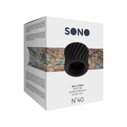 SONO No. 40 ANILLO 2,5 CM - NEGRO