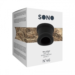 SONO No. 46 ANILLO 2,6 CM - NEGRO