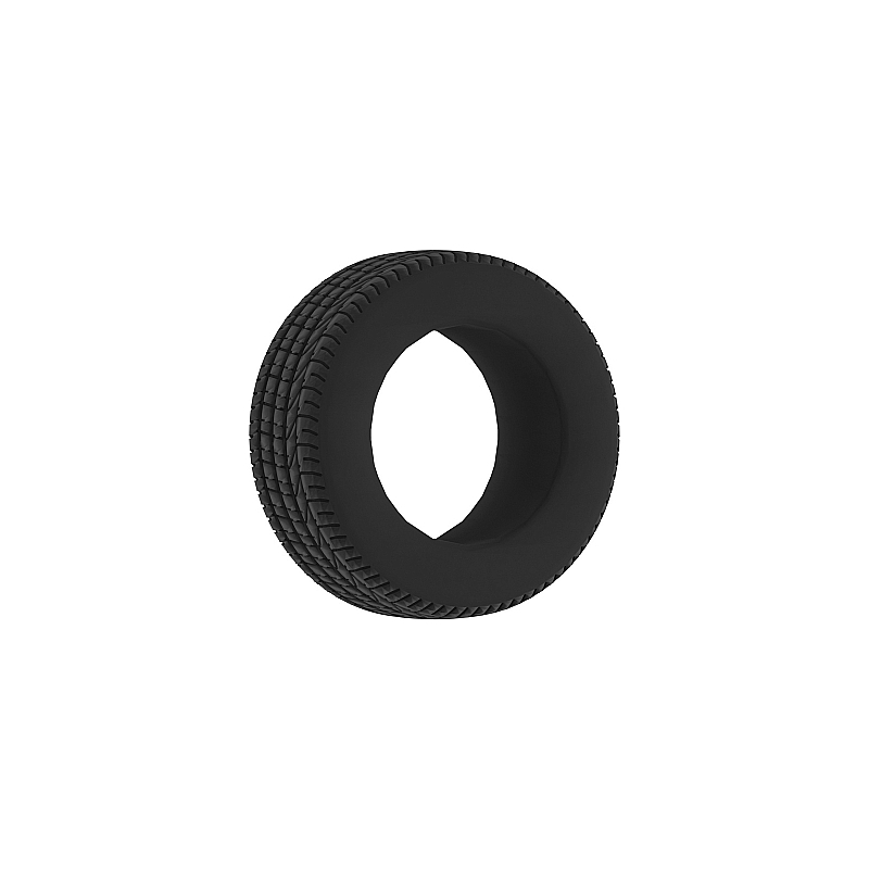 SONO No. 44 ANILLO 3 CM - NEGRO